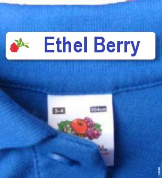 Iron On Clothing Labels Personalized