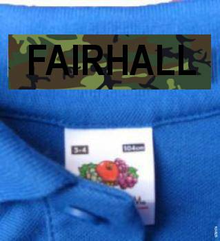 Clothing Labels Iron On