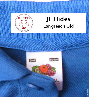 Iron On Clothing Tags