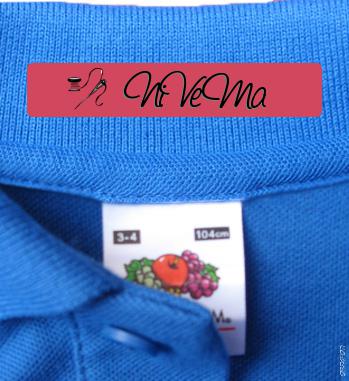 Iron On Clothing Tags