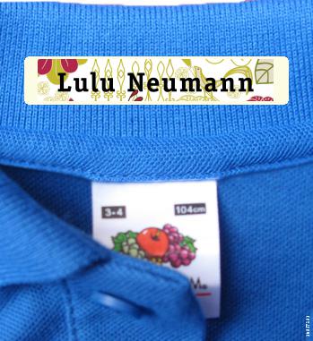 Iron On Clothes Labels