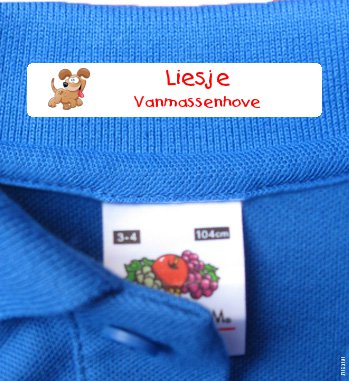 Personalised Name Labels