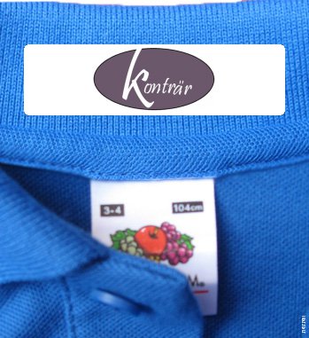 Cloth Name Tags For Clothing