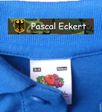 Iron On Clothing Labels Personalized