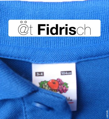 Children's Clothing Labels