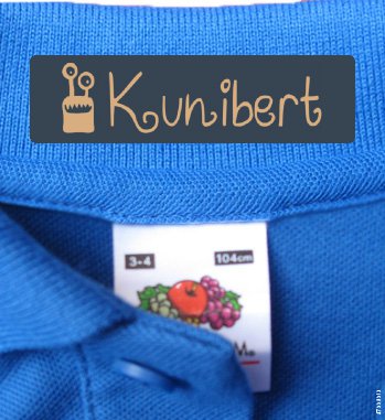 Iron On Clothing Tags