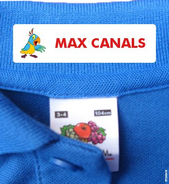 Children's Clothing Labels