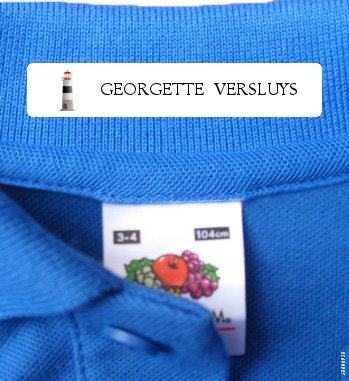 Iron On Clothing Labels