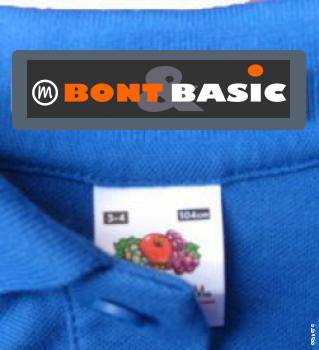 Iron On Clothing Tags